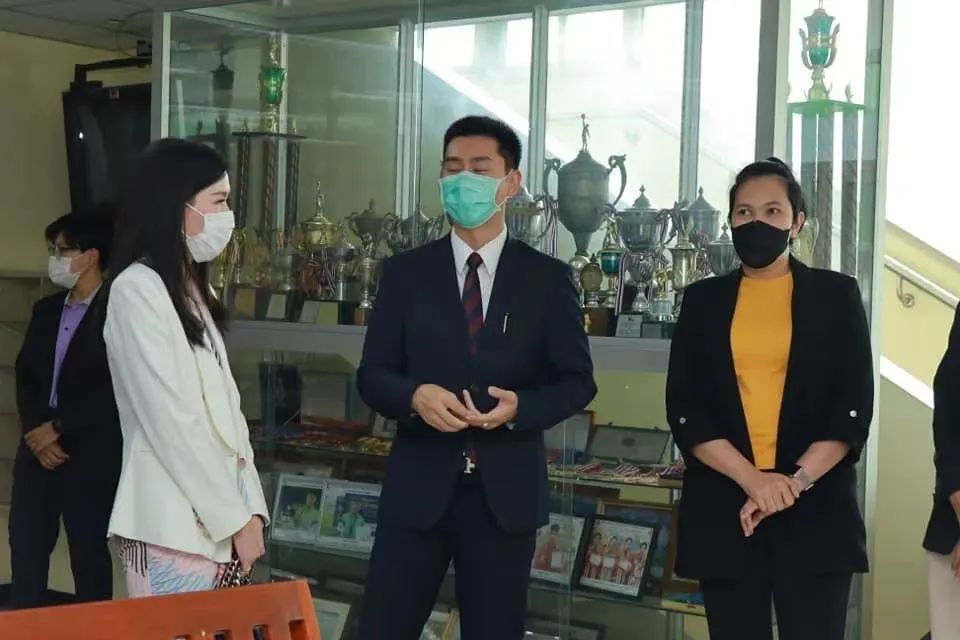 泰国高等教育科研与创新部部长顾问率国际交流处一行到访格乐大学