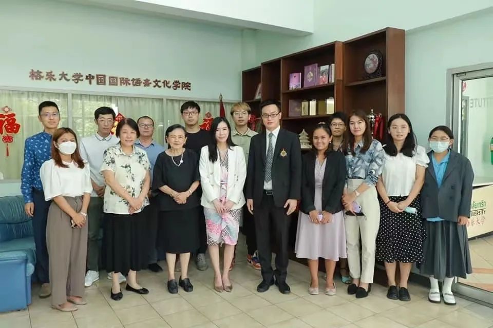 泰国高等教育科研与创新部部长顾问率国际交流处一行到访格乐大学