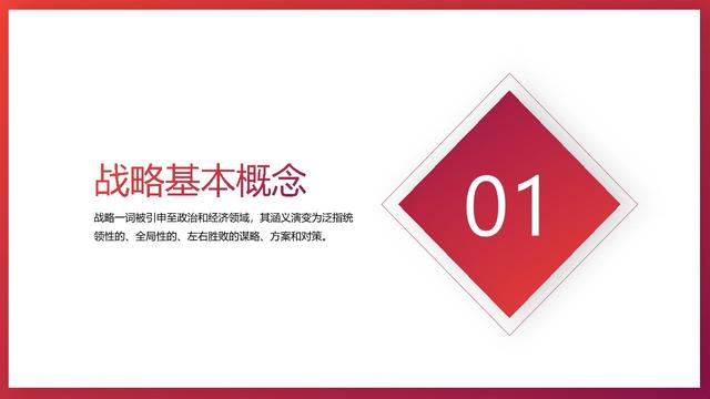 企业中高层培训课件（企业战略管理培训PPT）