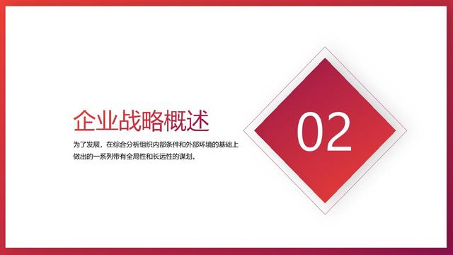 企业中高层培训课件（企业战略管理培训PPT）